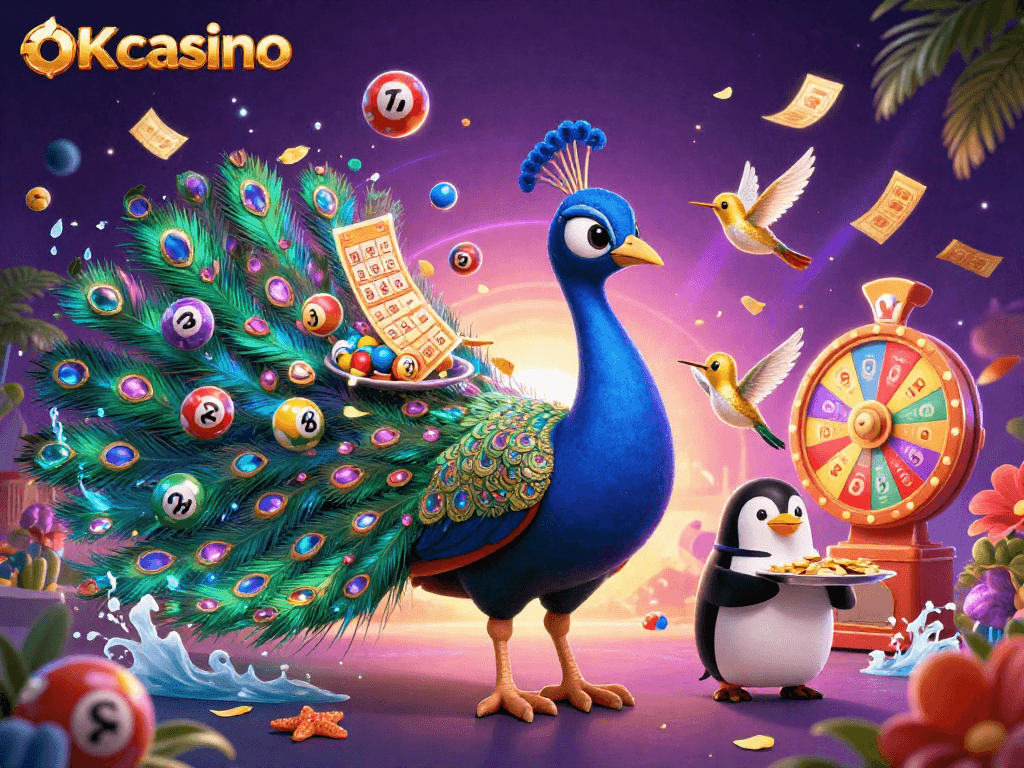เล่นที่ OKcasino ด้วยภาพการ์ตูนสุดหรูและบรรยากาศคาสิโนที่มีชีวิตชีวา