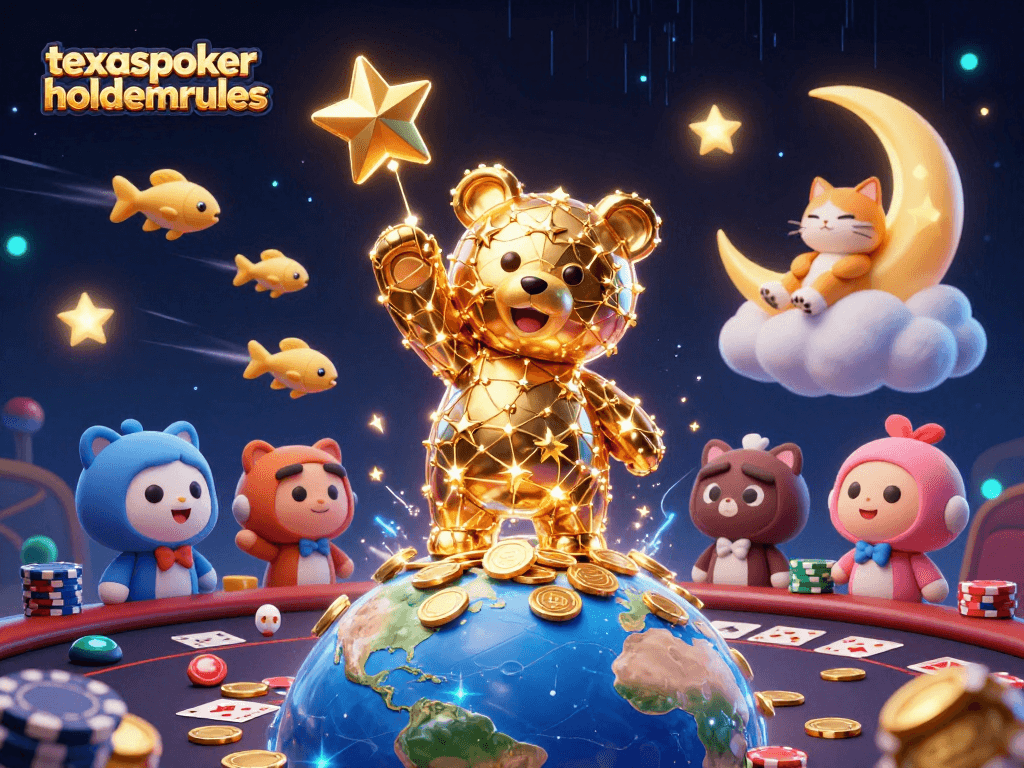 Play poker and master strategies with texaspokerholdemrules in vibrant 3D digital art