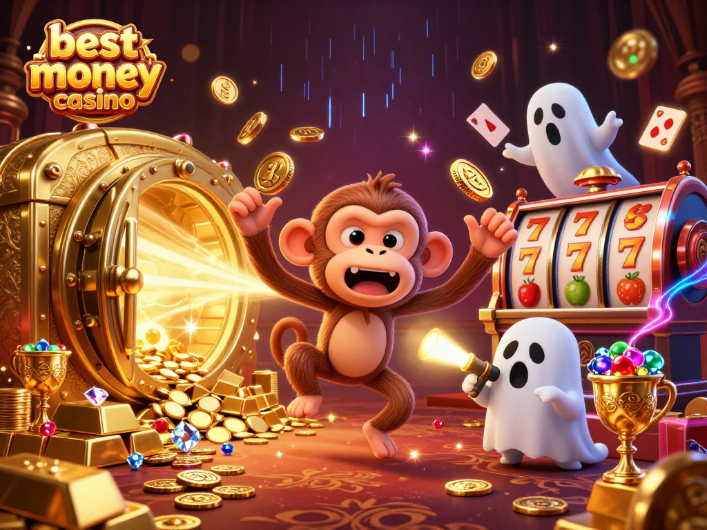 Experience the best real money casino with lively 3D characters and dynamic slot reels for thrilling gameplay.