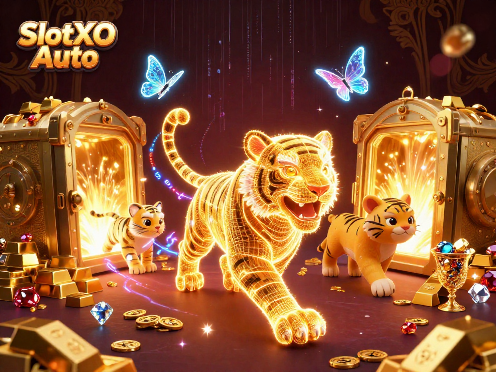 เล่น SlotXO Auto ในคาสิโนออนไลน์ พร้อมเพื่อนๆ และขุมทรัพย์งามระยิบระยับ
