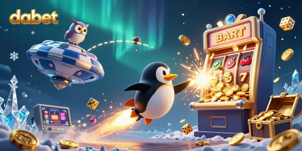 Experience thrilling gameplay in Dabet's vibrant casino universe filled with jackpots and adventures.
