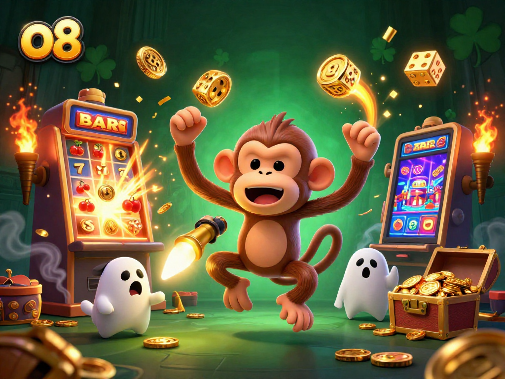 Experience thrilling gameplay with o8, bringing a vibrant casino atmosphere alive with engaging characters.