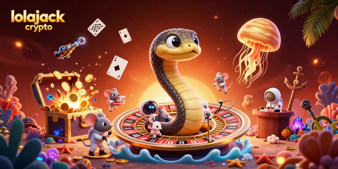 Experience engaging gameplay with lolajack crypto in a vibrant, animated casino universe.