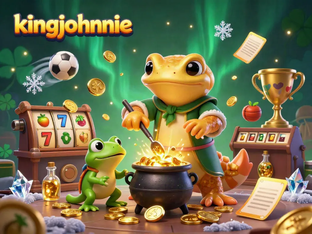 Experience thrilling gameplay at kingjohnnie with enchanting alchemist characters creating gold in a magical setting.