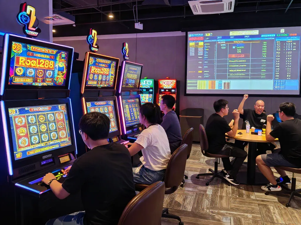 Pengalaman bermain slot interaktif di Royal288 dengan suasana ceria dan penuh energi.