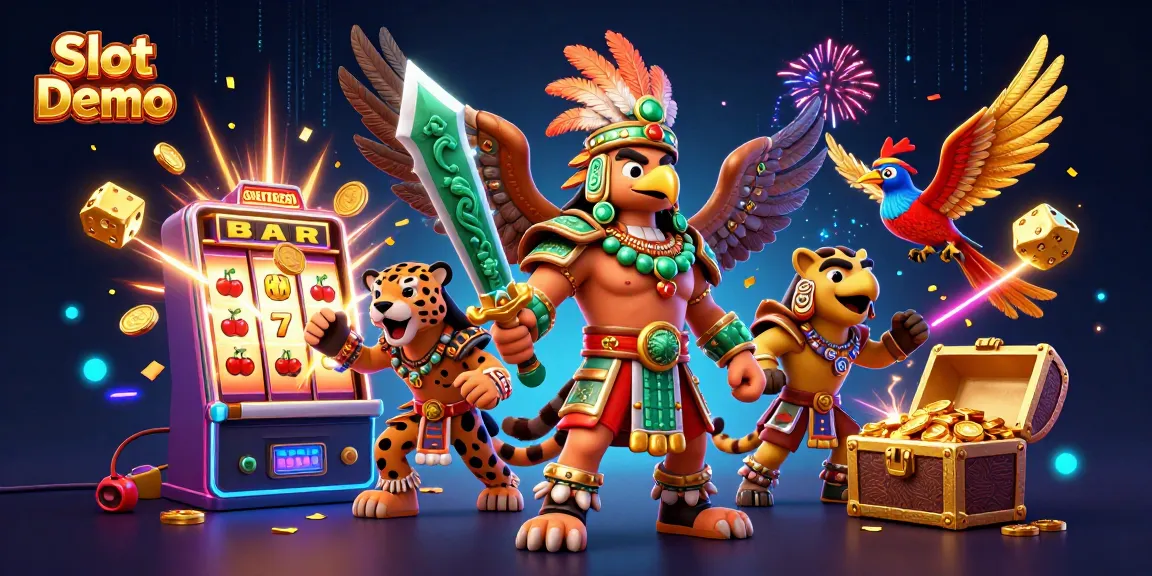 Enjoy thrilling Slot Demo experiences with vibrant characters and dynamic casino elements.
