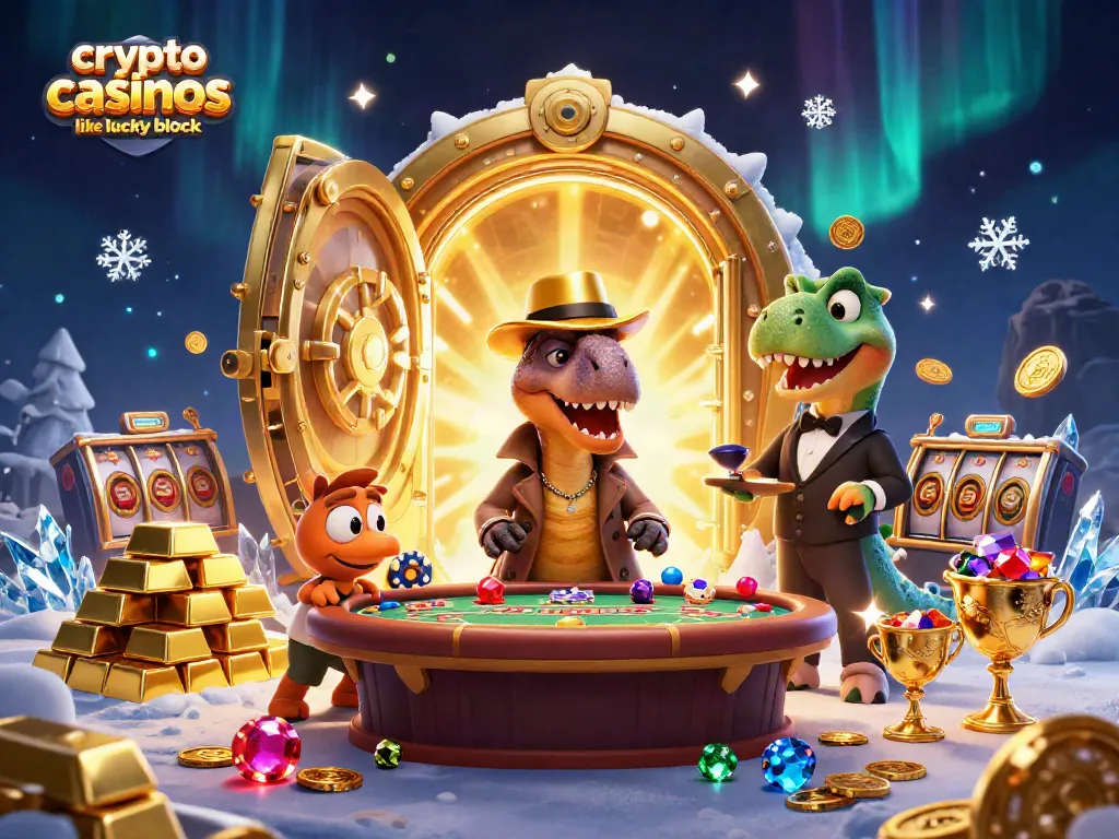Experience excitement at crypto casinos like Lucky Block with thrilling games and vibrant visuals.