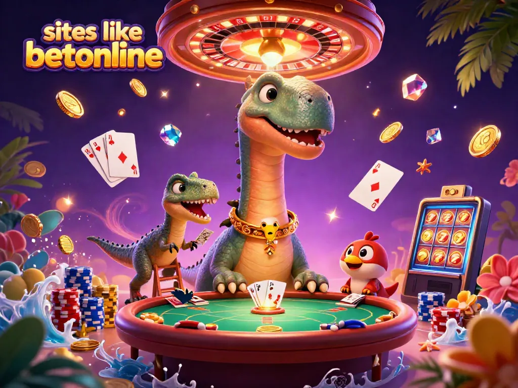 Experience the thrill of winning with sites like betonline featuring a vibrant casino scene full of action.