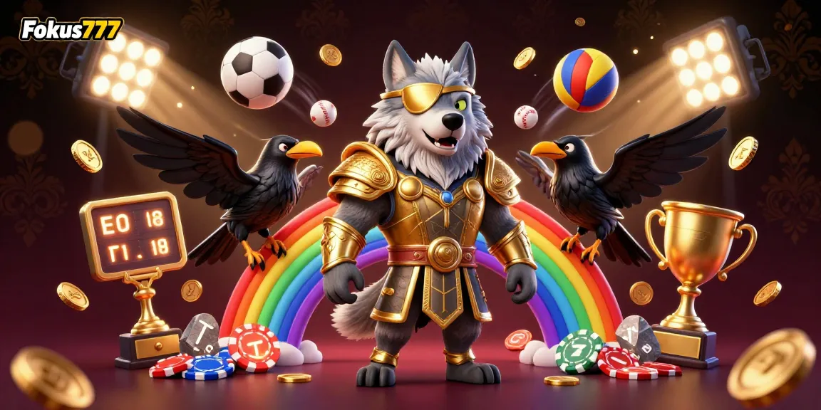 Engage with Fokus777’s thrilling online gaming experience featuring sports elements and dynamic action.