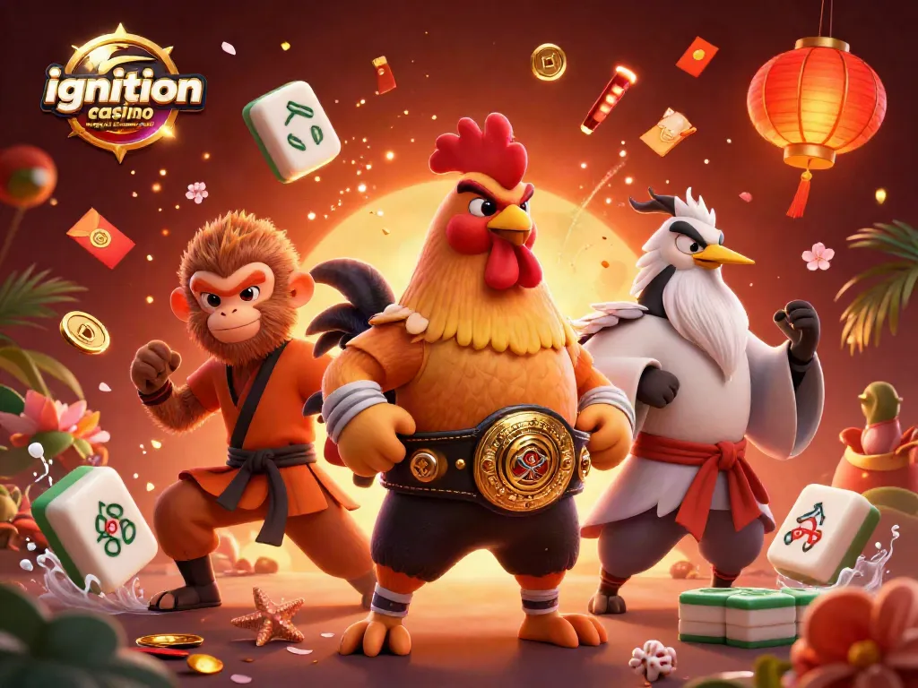 Engage with the exciting ignition casino $100 no deposit bonus codes in this vibrant 3D illustration showcasing dynamic characters and gaming elements.