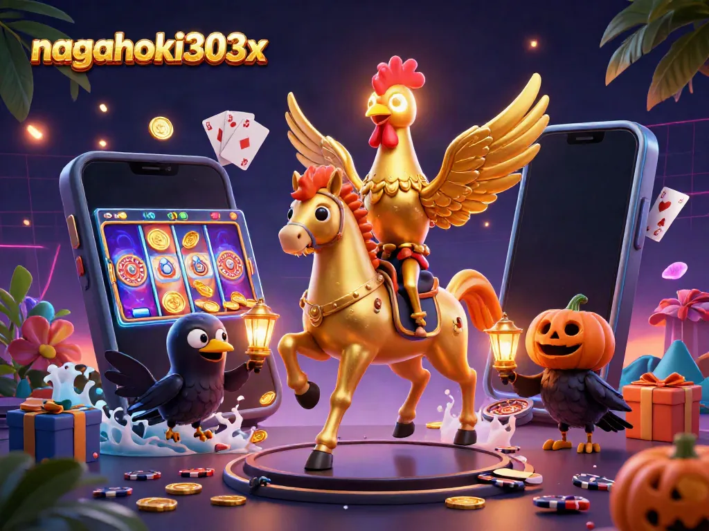Permainan slot di nagahoki303x ditampilkan dengan elemen kasino yang meriah dan menarik banyak perhatian pemain.