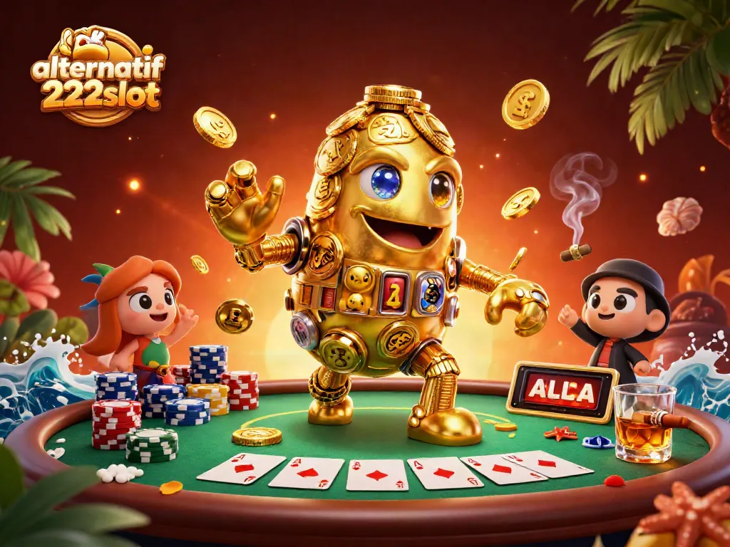 Menangkan permainan slot melalui link alternatif 222slot dengan deposit pulsa minimal 10 ribu.
